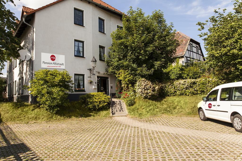 Pension Altstadt บอร์นา ภายนอก รูปภาพ