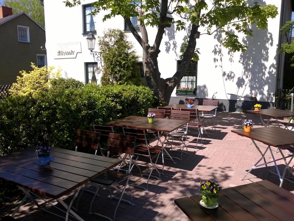 Pension Altstadt บอร์นา ภายนอก รูปภาพ